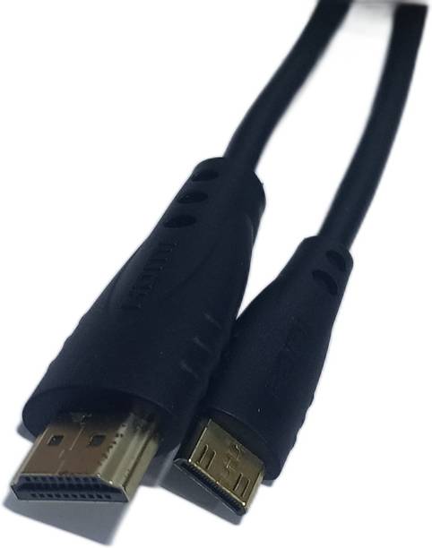 TERABYTE HDMI Cable 0.9 m 0.9 Meter Mini-HDMI (Not Micro HDMI) to HDMI Cable - (Latest Standard) High Speed Cable- Support 4K 60Hz Ultra HD, 3D