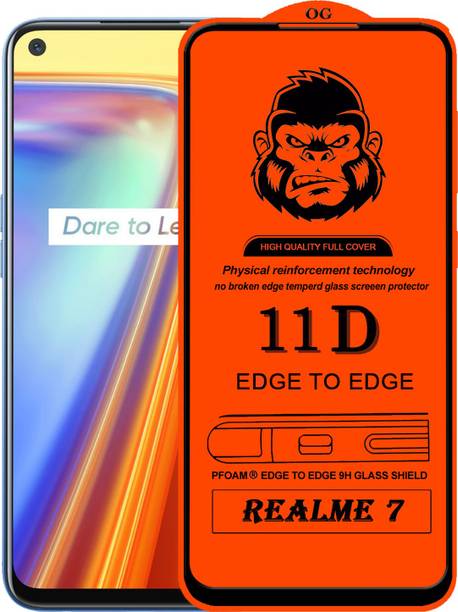 Xester Edge To Edge Tempered Glass for REALME 7