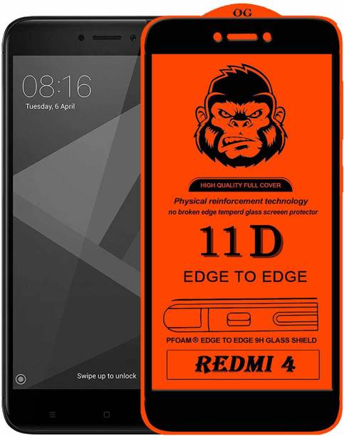 Rofix star Edge To Edge Tempered Glass for Mi Redmi 4