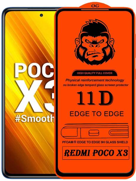 Xester Edge To Edge Tempered Glass for REDMI POCO X3