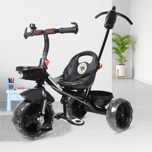 स्टेपअप BLACK HANDLE FRONT AND BACK BASKET FOR BABY-02 ट्राईसाइकिल