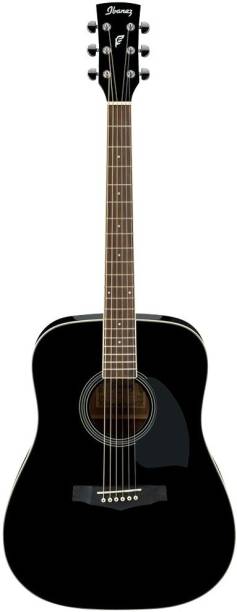 IBANEZ PF15-BK Acoustic Guitar Okoume Laurel Right Hand Orientation