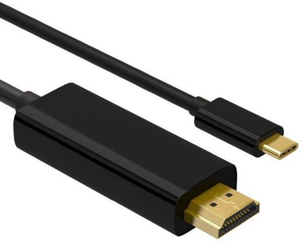 microware HDMI Cable 1.5 m USB 3.1 type c to hdmi cable