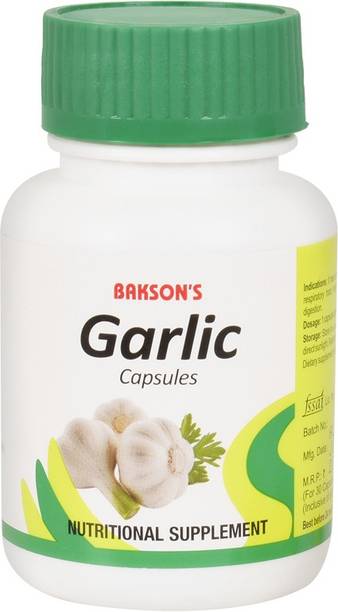 Bakson Garlic Nutritional Supplement Capsules
