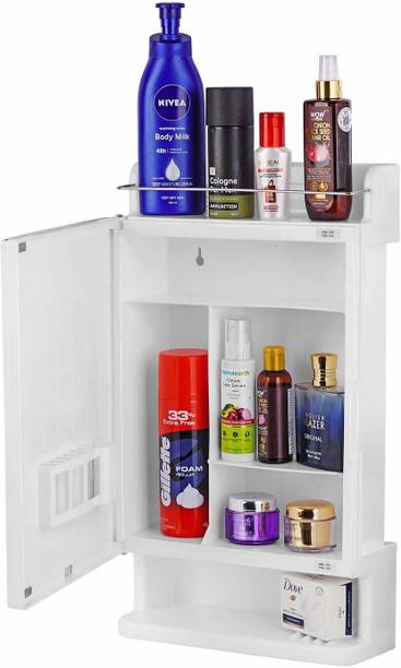 URBAN CHOICE bathroom mirror & medicine cabinet multipurpose storage organizer Semi-recessed Medicine Cabinet
