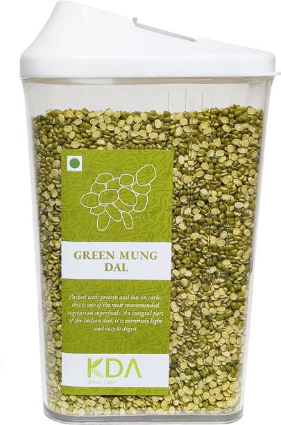 KDA Green Moong Dal (Split) (Moong Dal Chilka)