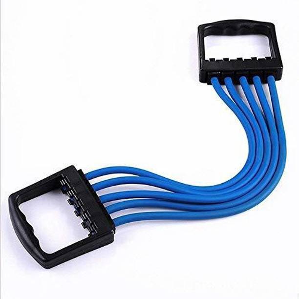 HACKERX Adjustable Rubber Gym Yoga Tube Indoor Chest Developer Chest Expander Resistance Tube