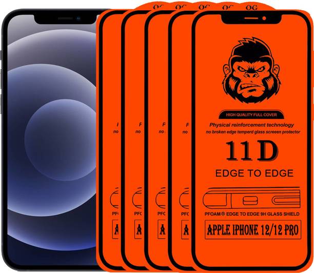 XRENGTH Edge To Edge Tempered Glass for , APPLE IPHONE 12
