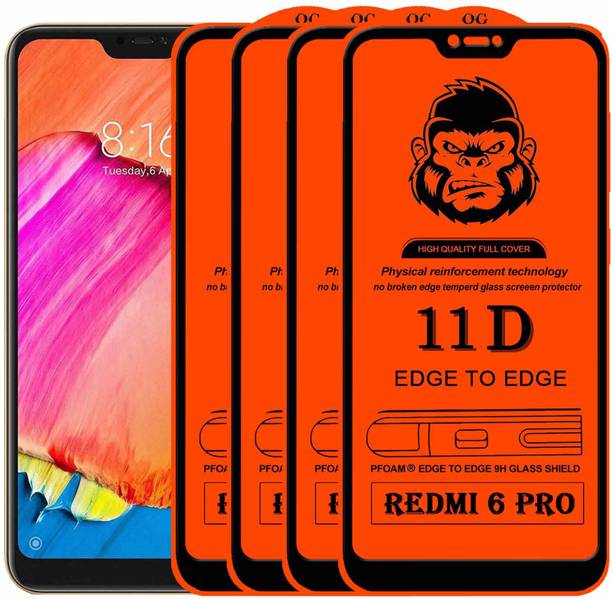 Xester Edge To Edge Tempered Glass for Mi Redmi 6 pro