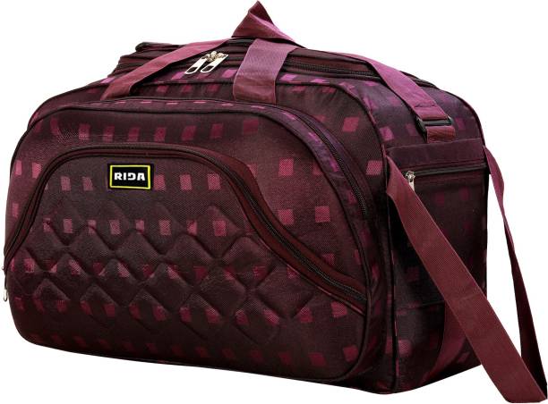 RIDA 55 Liters Heavy Dutty Travel Luggage Bag Travel Duffel Bag Purple