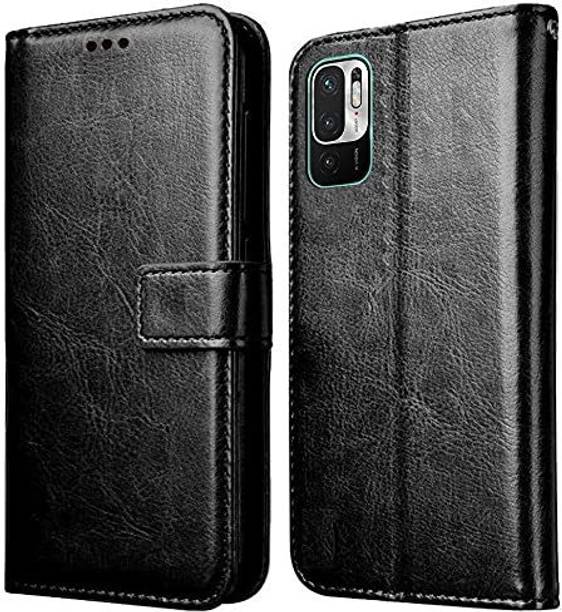 Mycos Flip Cover for Mi Redmi Note 10T 5G