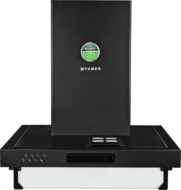 FABER HOOD 3N1 AEROSTATION SPARK 3D BK FT 60 Wall Mounted Black 1000 CMH Chimney