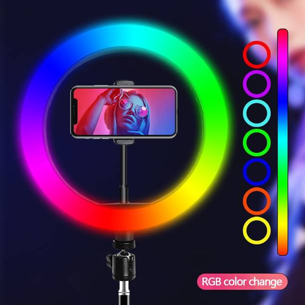 Wrapo Multicolor Selfie Light without Tripod Stand Ring Flash