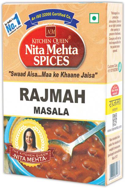 KITCHEN QUEEN NITA MEHTA Rajmah Masala | Ready to use Masala for Rajma Chaval Combination | Make Home Recipe Like Restaurant
