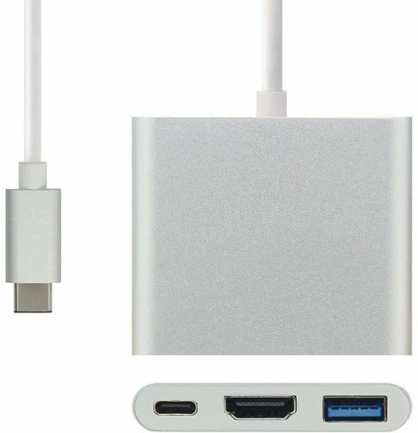 IGADG 3 in 1 Type C to HDMI USB Hub Adapter 3 in 1 Type C to HDMI USB Hub Adapter USB Hub