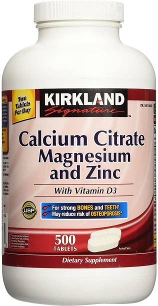 KIRKLAND Signature Calcium Citrate Magnesium and Zinc