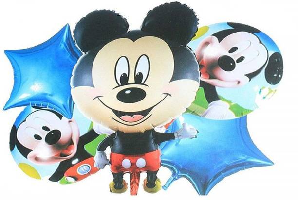 Shopperskart Printed Micky mouse Theme Party Foil Balloon