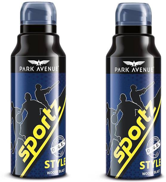 PARK AVENUE Sport Style Body Spray - For Men (300 ml, Pack of 2