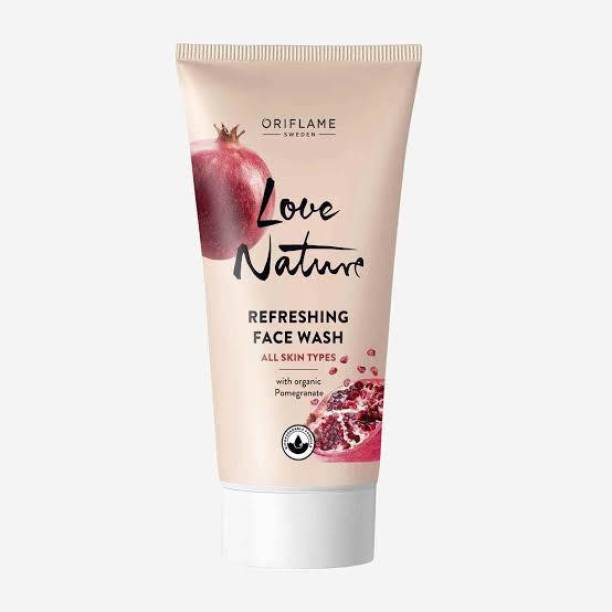 Oriflame Love Nature Refreshing Face wash Pomegranate Face Wash
