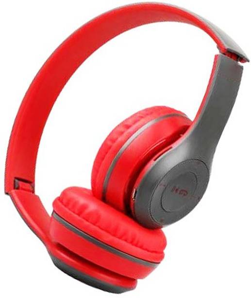 ANY KART Wireless Portable Bluetooth Headphone Support with Stereo Fm, Memory Card Bluetooth Gaming