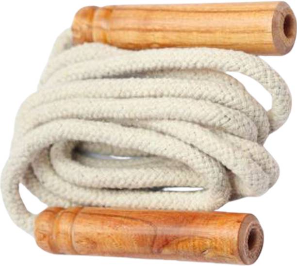 MAIGGA Cotton Skipping Rope For Daily Exercises Gym Women Boys Girls Skipping Rope Speed Skipping Rope