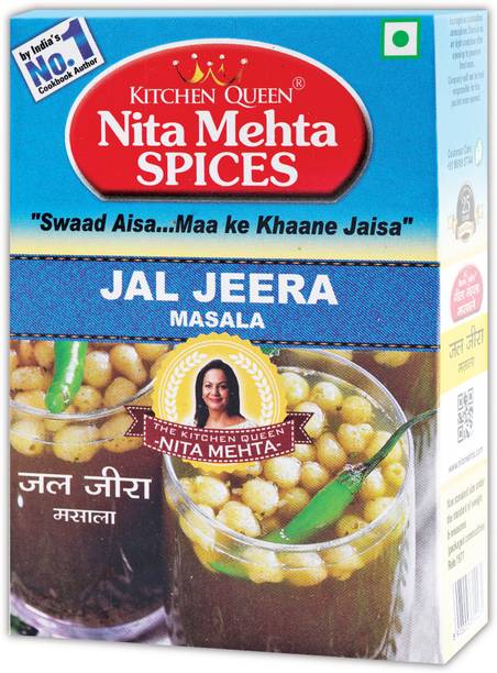 KITCHEN QUEEN NITA MEHTA Jal Jeera Powder | Refresh Mood with Jal Jeera Powder | 100% Natural Ingredients and Best in Digestion