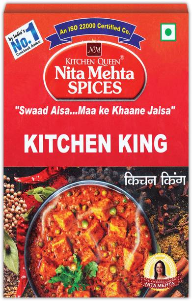 KITCHEN QUEEN NITA MEHTA Kitchen King Masala | Ready to use Masala for Variety of Vegetables | Make Home Recipe Like Restaurant