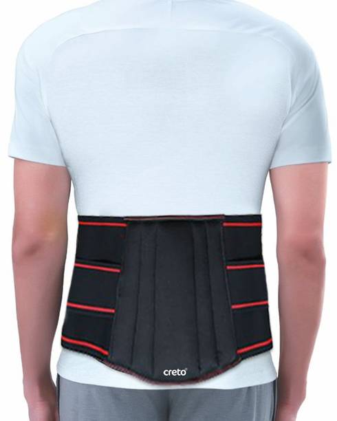 CRETO Premium LS Belt Spinal Brace waist Support for back pain slip disc(Soft elastic) Abdominal Belt