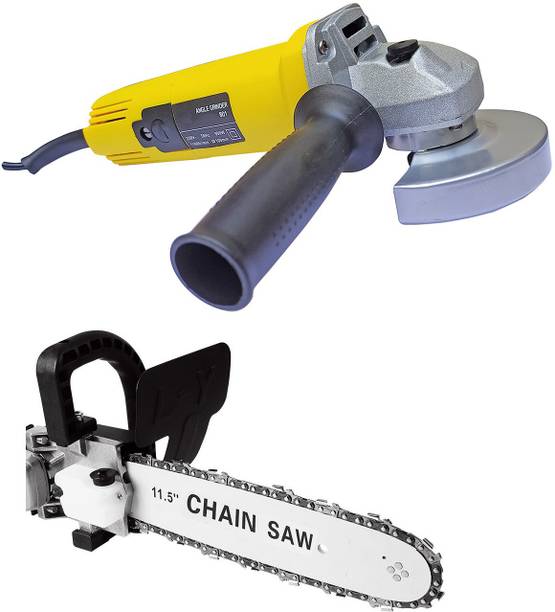 Inditrust 900W Grinding machine With 11.5inch Chain Saw Bracket attachment Angle Grinder