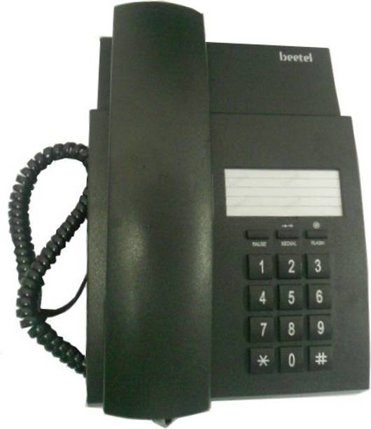 Beetel B80 Corded Landline Phone with Answering Machine
