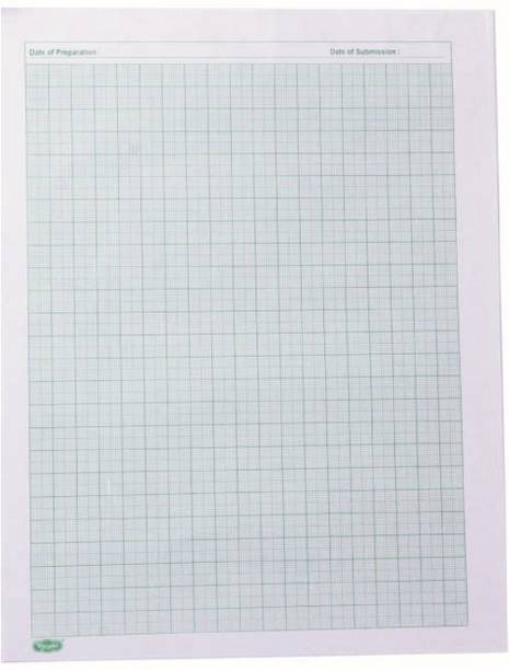 NOZOMI graph-papers-100pc, Unrule A4 22 gsm Graph Paper