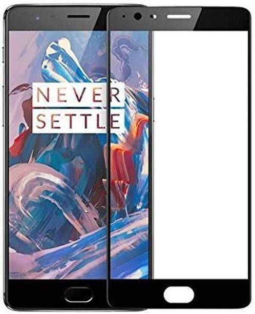 DMJHP Edge To Edge Tempered Glass for OnePlus 3T