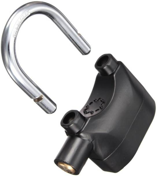 YUKI Anti Theft System Security Pad Lock with Burglar Smart Alarm Siren Motion Sensor Alarm Lock-A33 Waterproof Siren Alarm for Motorcycle Bike Bicycle Perfect Security (AL-133)