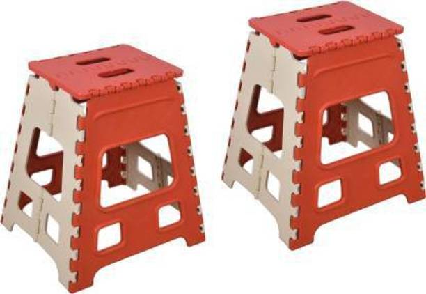 Dev Enterprise stool 18 inch Plastic Foldable Stool,Adults Kids Kitchen Stool Stool