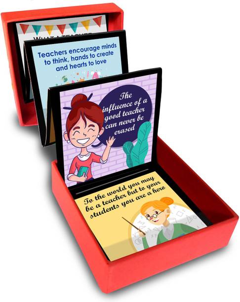 Exciting Lives Teachers Messages Box Greeting Card