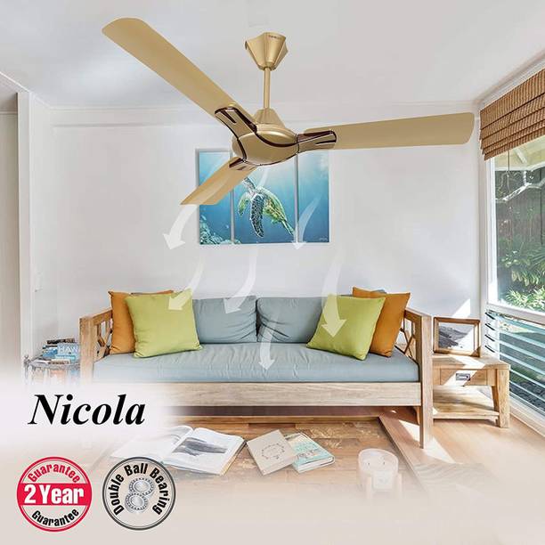 HAVELLS Nicola 1200 mm Energy Saving 3 Blade Ceiling Fan