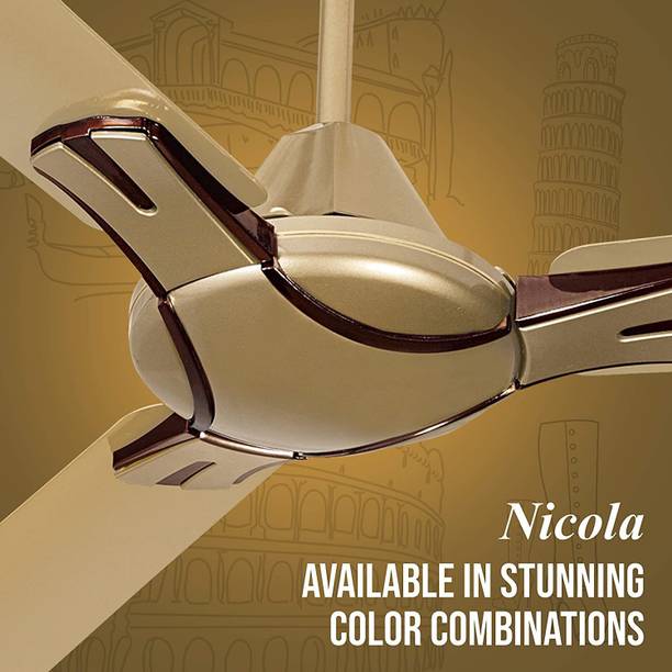 HAVELLS Nicola 1200 mm Energy Saving 3 Blade Ceiling Fan