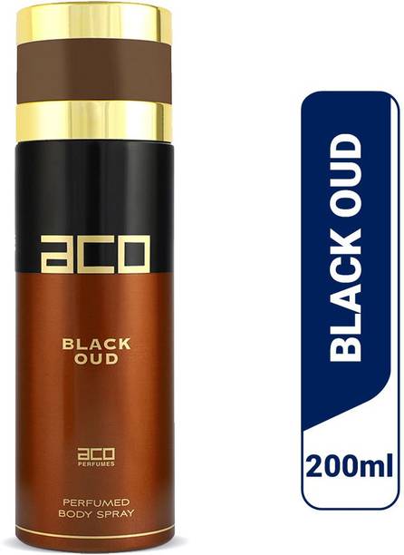 aco Black Oud Deodorant 200ml Eau de Parfum  -  200 ml