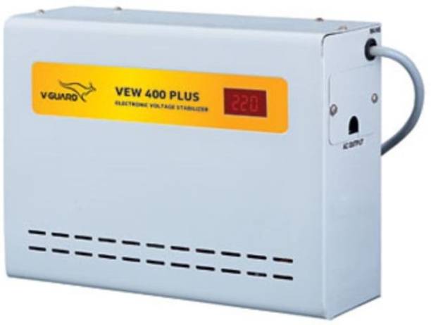 V-Guard VEW 400 Plus For Ac upto 1.5 Ton (90V-300V) Voltage Stabilizer