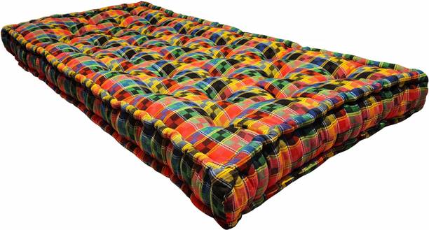 Anand Textile by Anand Textile 4 Inch Fiber 4 inch Single Cotton Mattress