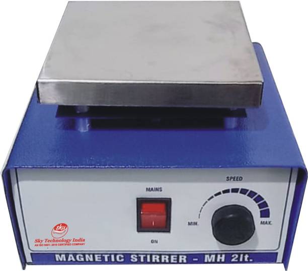 sky technology india Sky 465A Magnetic Starrier without hot plate capacity 2 Litter Heating Lab Hot Plate