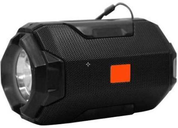 BUFONA BUFA-AO-106 flashlight Speakers/Bluetooth Speaker and Torch/Torch Light Bluetooth Speaker Power boost high sound blast with ultra 3d bass High Quality Super Bass With Flashlight Splashproof Wireless Multimedia System wireless Speaker for car/laptop/home audio & gaming With USB/TF/FM Card & line in aux supported Bluetooth Speaker Soundbar 10 W Bluetooth Speaker