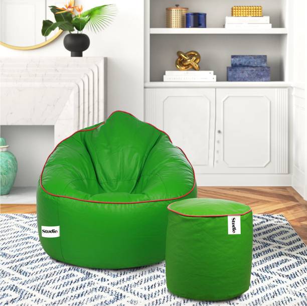 Flipkart Perfect Homes Studio XXXL Chair Bean Bag Cover  (Without Beans)
