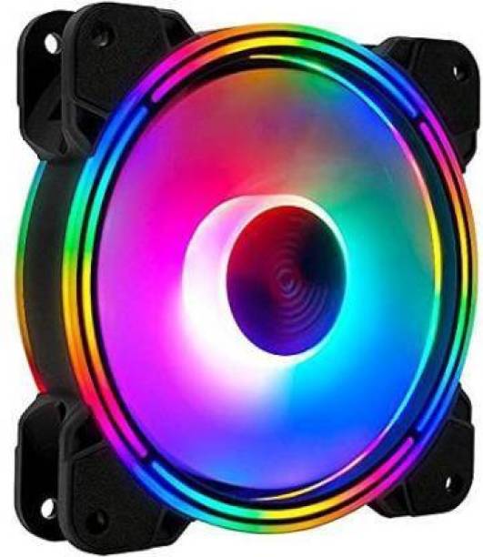 Obvie RGB Fans 120mm RGB Case Fans, Dual Light Loop RGB LED Fans, RGB Gaming PC Fans, Quiet Cooling Computer Fans Cooler Cooler