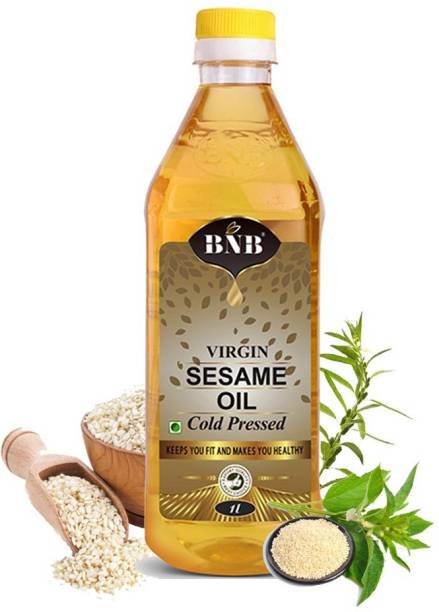 BNB Virgin Sesame Oil|Til OIl|Gingelly Oil|Cold Pressed Cooking Oil |Deepak Puja Oil Sesame Oil PET Bottle