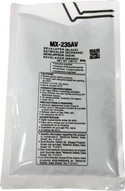 wetech MX-235AV Black Developer Toner Compatible for Sharp AR-5618, AR-5618D, AR-5618N, AR-5618S, AR-5620, AR-5620D, AR-5620N, AR-5623, AR-5623D, AR-5623N Black Ink Toner Powder