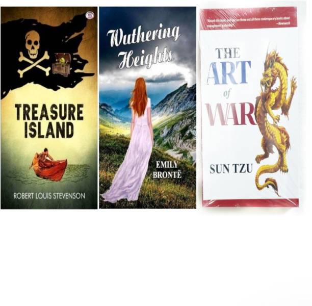 Thre Great Rare Combo Of Treasure Island Wuthering Heights & The Art Of War