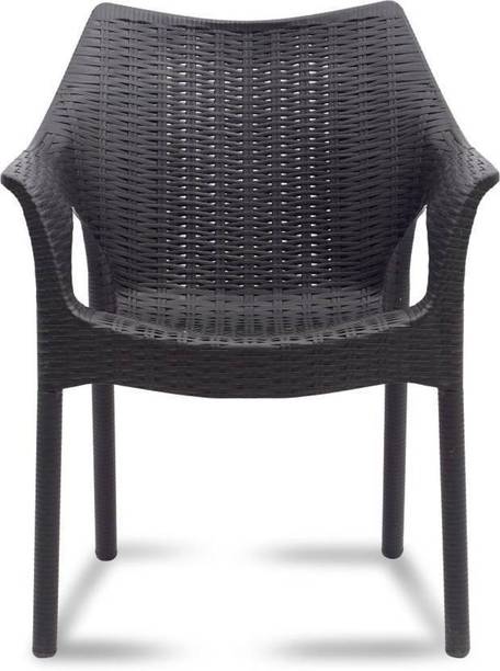 Supreme Cambridge Designer Rattan Finish Fully Comforted 100% Virgin Plastic Outdoor Chair