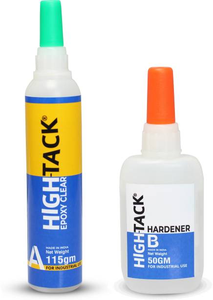 High Tack Epoxy Ultra Clear Resin and Hardener - potting compound Adhesive