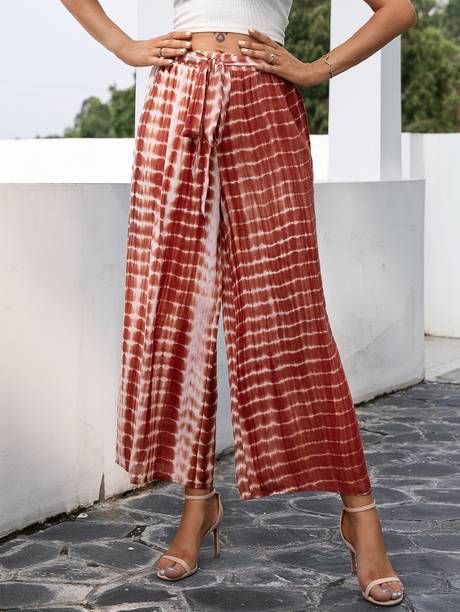Urbanic Women Red Trousers